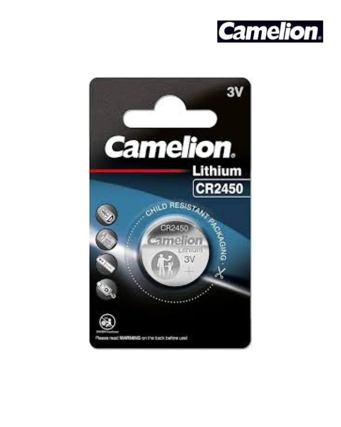 Camelion CR2450 Lithium Battery 3V