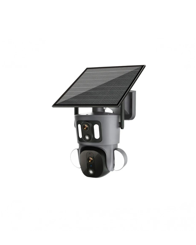 HD Dual Lens Solar PTZ Camera