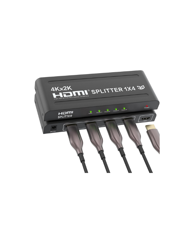 1x4 HDMI Splitter 4K